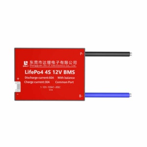 DALY 4S 60A Balanslı LiFePO4 BMS - Ortak Port