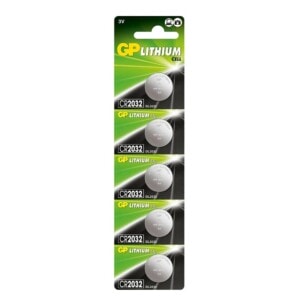 GP CR2032 3V Lityum Pil 5'li Paket