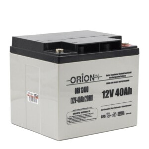 Orion 12V 40Ah Bakımsız Kuru Akü