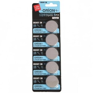 Orion CR2477 3V Lityum Pil 5'li Paket