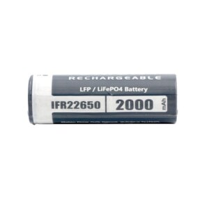 Orion IFR22650 3.2V 2000mAh LiFePO4 Pil